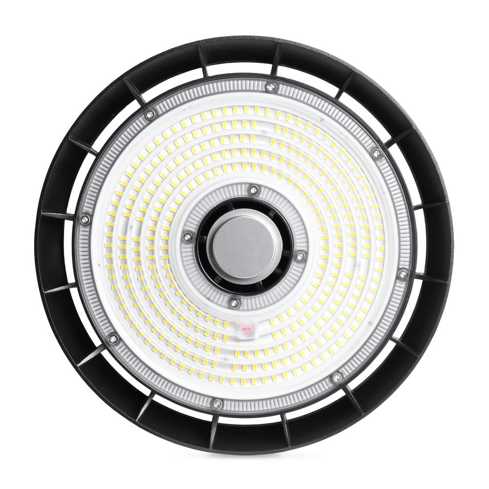 Priemyselné LED svietidlo High Bay 150W 25000lm 5000K neutrálna 90° čierne závesné IP65 Videx