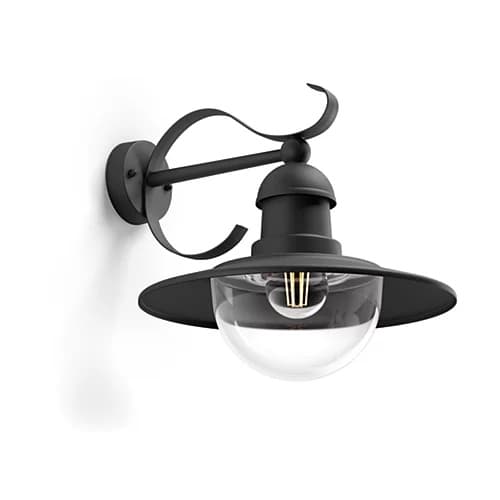 TOPIARY myGarden E27 IP44 LED Down Lantern Garden Lamp Black PHILIPS 1