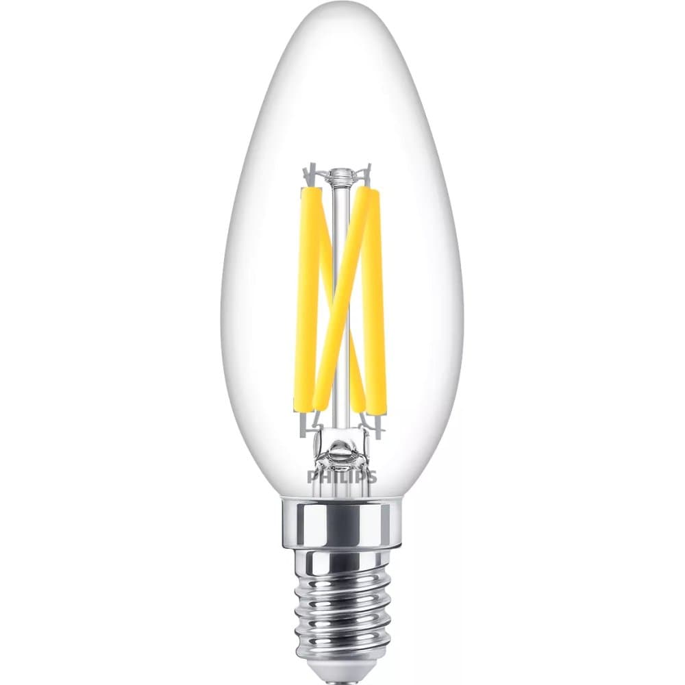 LED žiarovka E14 B35 5,9W = 60W 806lm 2700 Warm Filament PHILIPS Stmievateľná