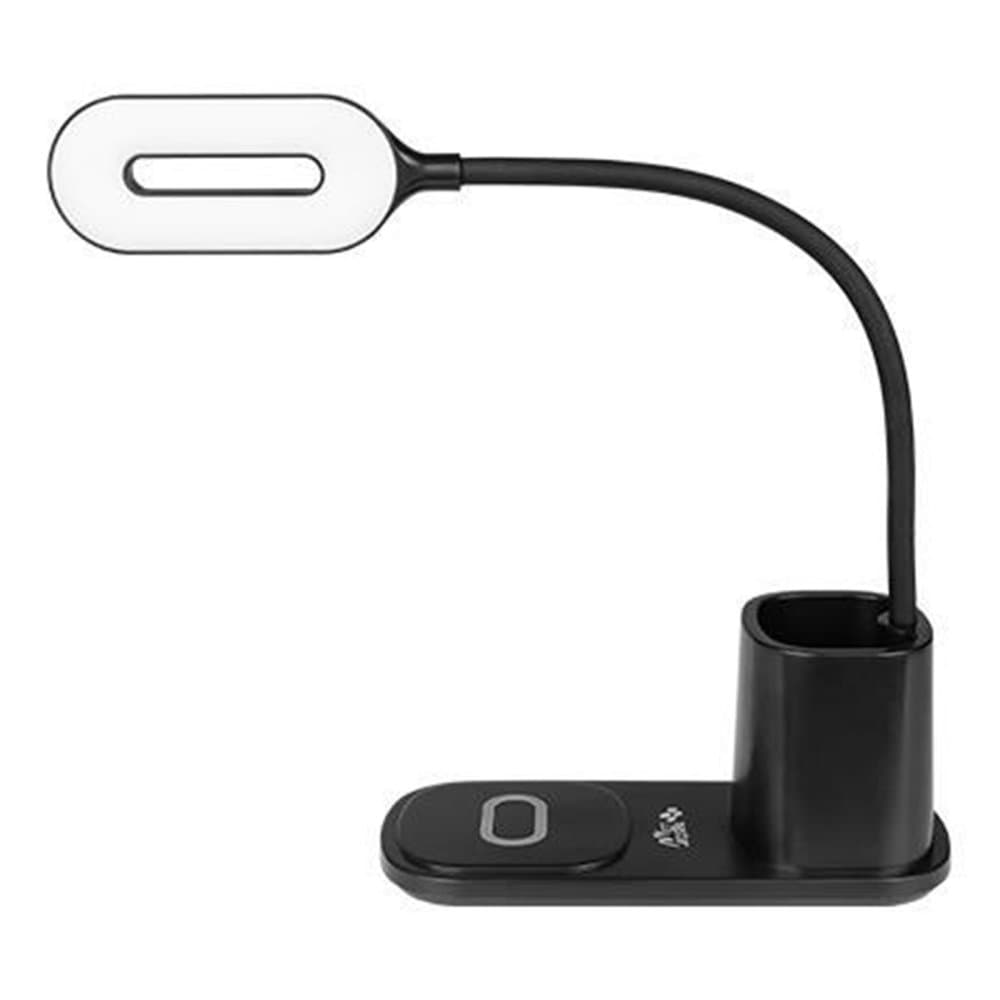 LED 3W 3000K - 6000K USB dotyková stolová lampa s QI nabíjačkou NINA 1