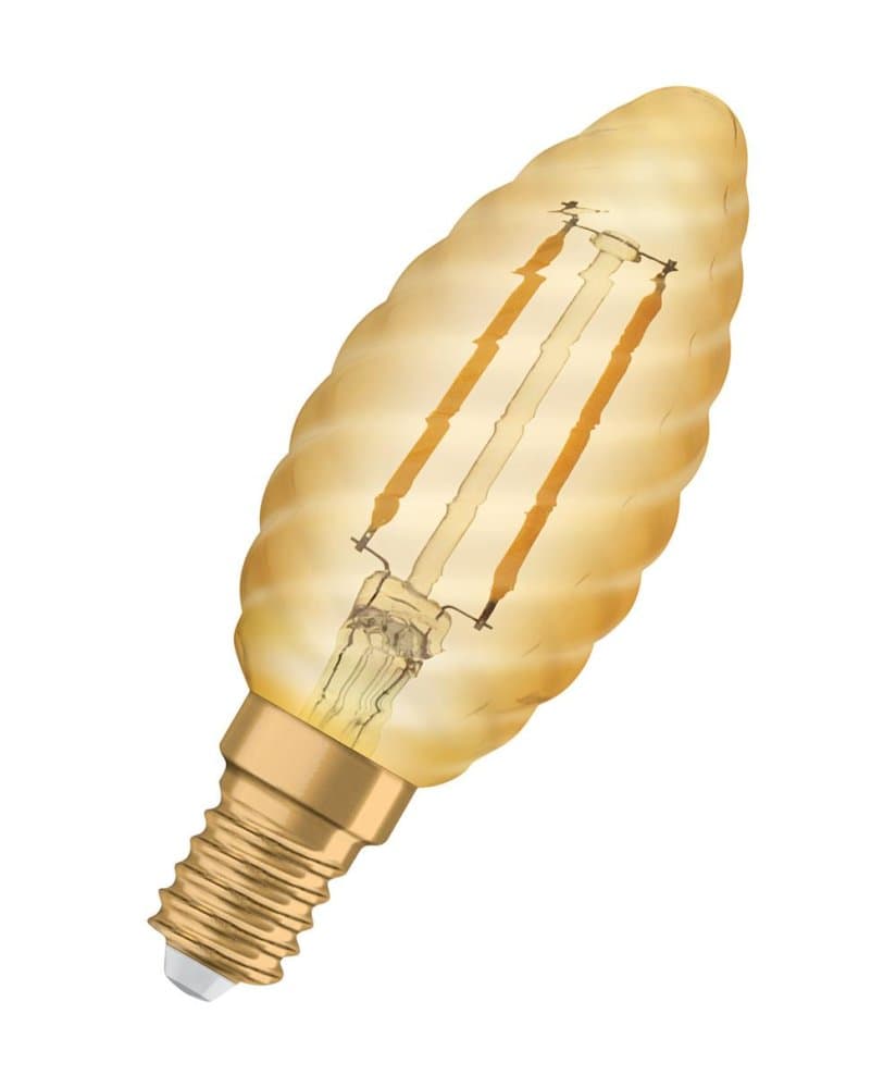 LED žiarovka E14 BW35 2,5W = 22W 220lm 2400K Warm 300° Filament OSRAM Vintage 1906