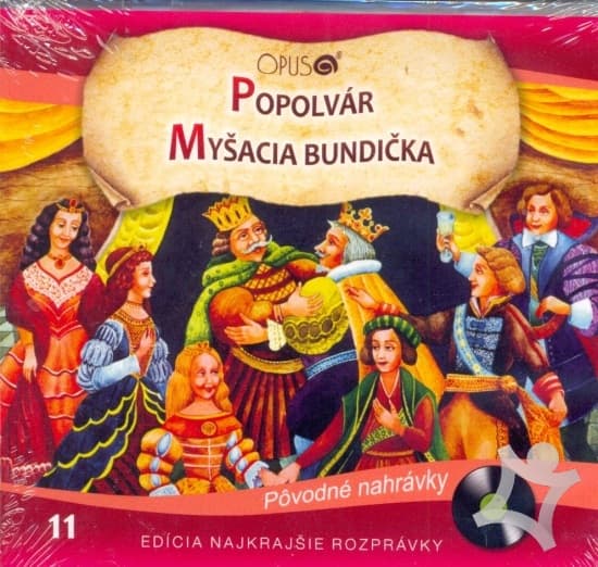 CD Najkrajšie rozprávky - POPOLVARIOUS / MYŠCIA BUNDIČKA 1