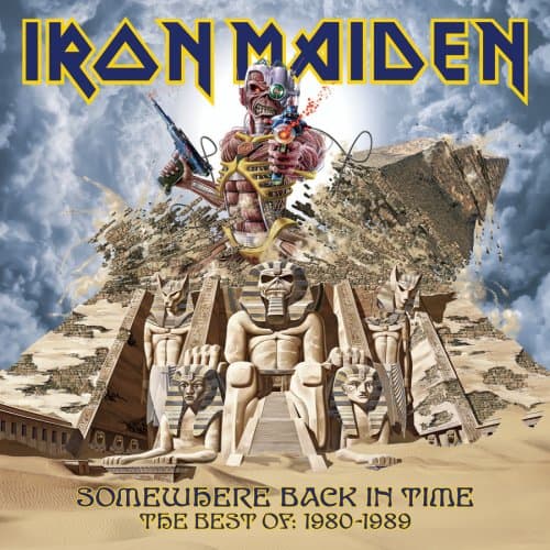 CD Iron Maiden - Somewhere Back In Time - The Best Of: 1980-1989 1