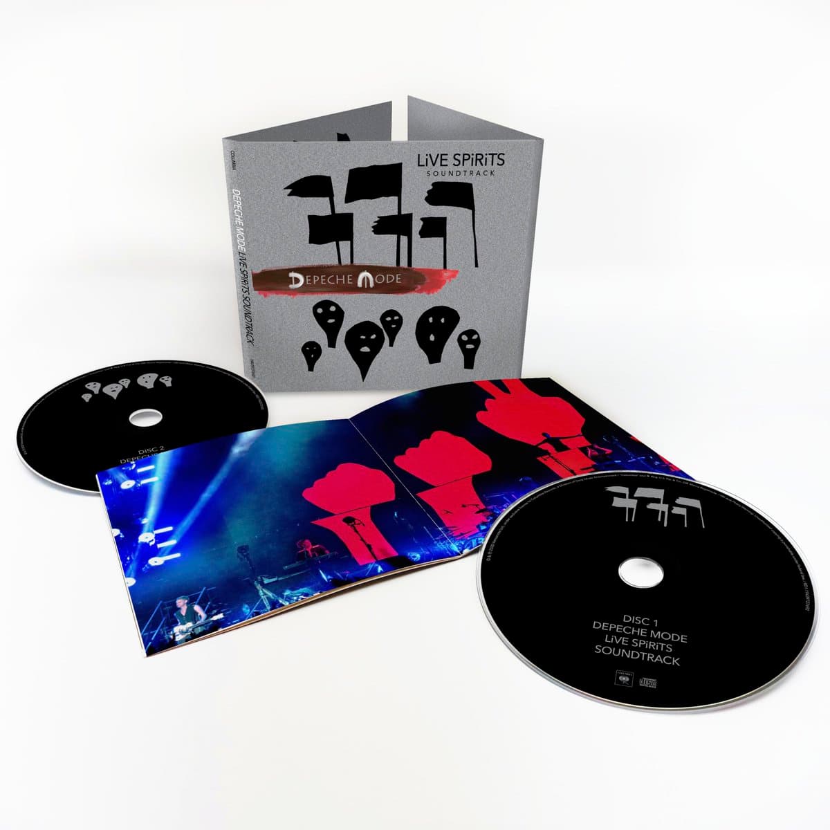 CD Depeche Mode - Live Spirits Soundtrack