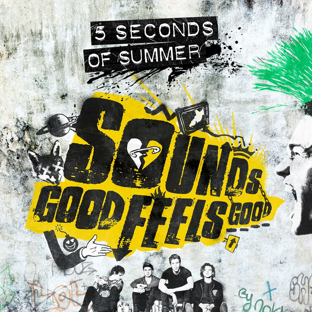 CD 5 Seconds Of Summer - Sounds Good Feels Good 1