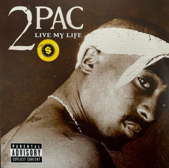 Vinyl 2Pac - Live My Life (Gold Vinyl) 1