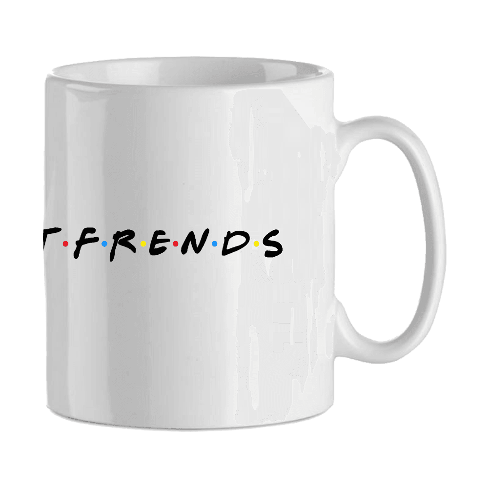Hrnček Adiss - Adiss - Hrnček BestFrends, Unisex,Biela,Univerzálna