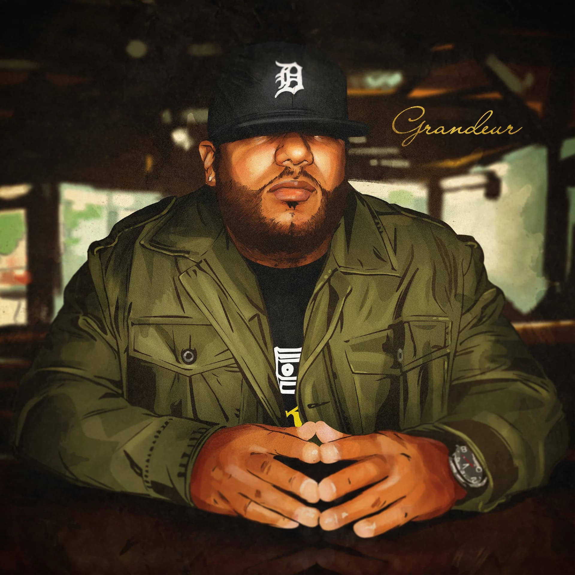 Vinyl Apollo Brown - Grandeur (Olive Green Vinyl)