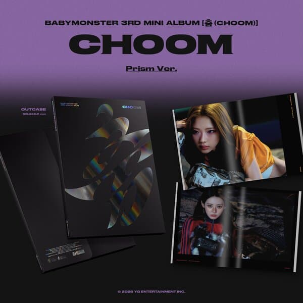 CD Babymonster - Choom - Photobook - Prism version