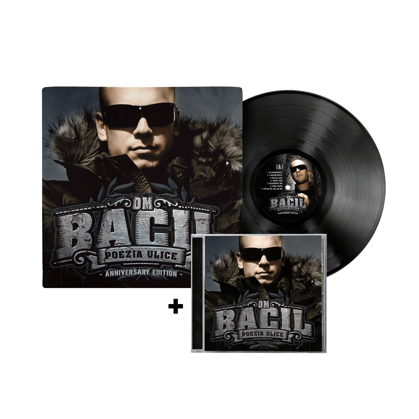 Balík Bacil - Poézia Ulice (Anniversary Edition) (Numbered) (+ CD Poézia Ulice)