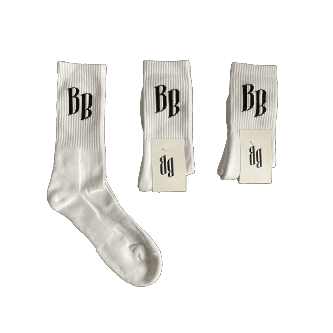 Ponožky Billy Barman - BB, Unisex,Biela,36-38