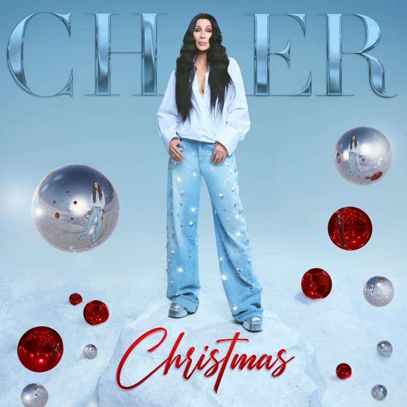 CD Cher - Christmas (Light Blue Cover) 1