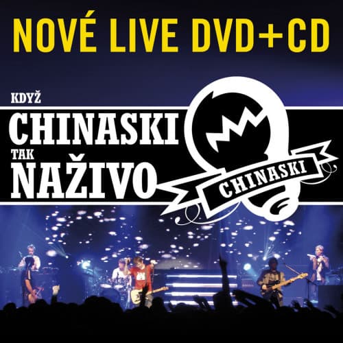 DVD Chinaski - Když Chinaski tak naživo (CD+DVD)