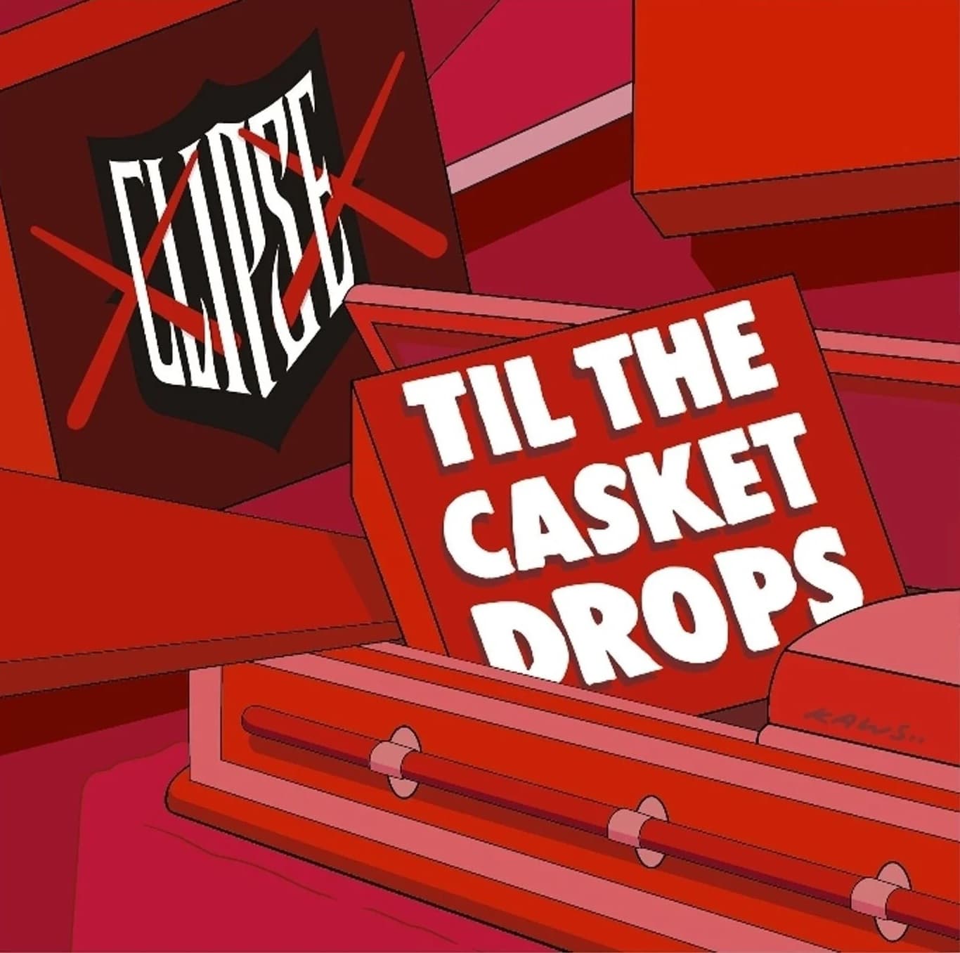 Vinyl Clipse - Til The Casket Drops (White Vinyl)