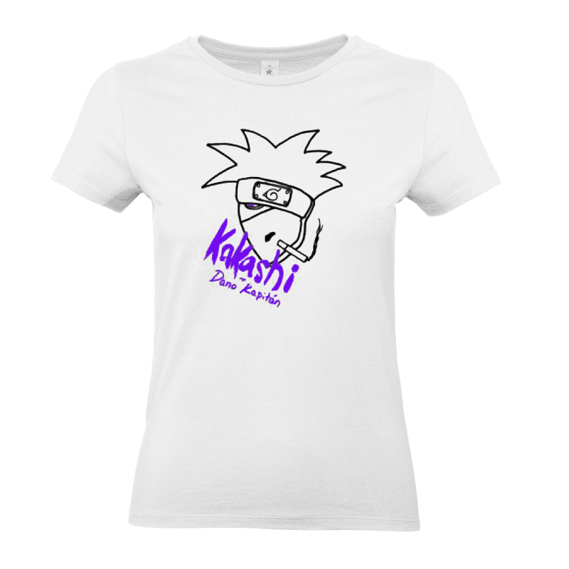 Tričko Dano Kapitán - Kakashi, Žena,Biela,L 1