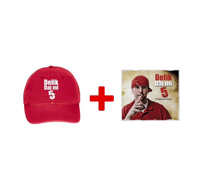 Balík Delik - CD Daj Mi 5 + Šiltovka Daj Mi 5