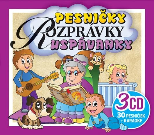 CD Detské - Pesničky, Rozprávky, Uspávanky