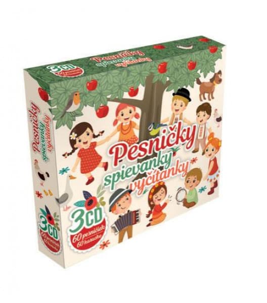 CD Výberovka - Pesničky, Spievanky, Vyčítanky (CD BOX)