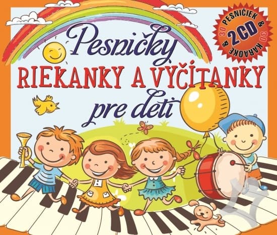 CD Detské - Pesničky, riekanky a vyčítanky pre deti 1
