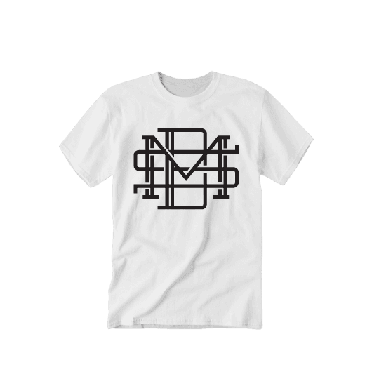 Tričko DMS - DMS Logo, Unisex,Biela,L 1