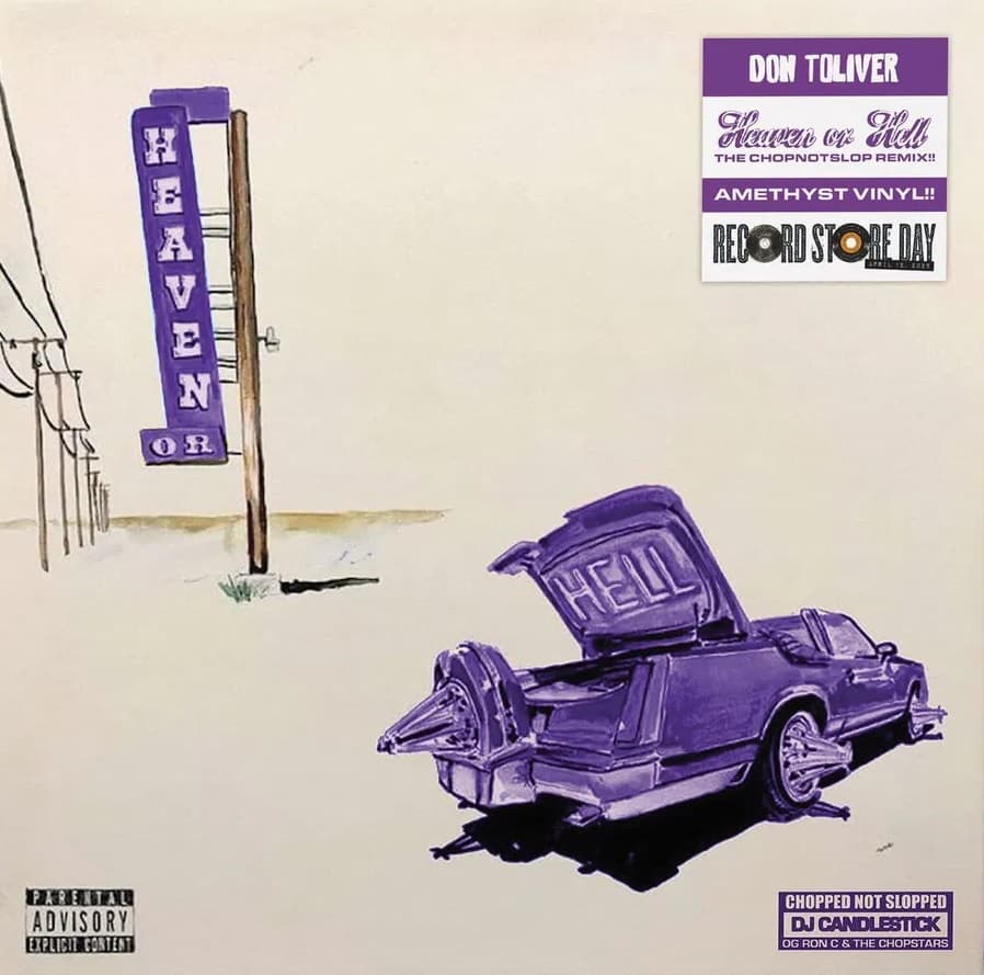 Vinyl Don Toliver - Heaven Or Hell (Purple Vinyl)