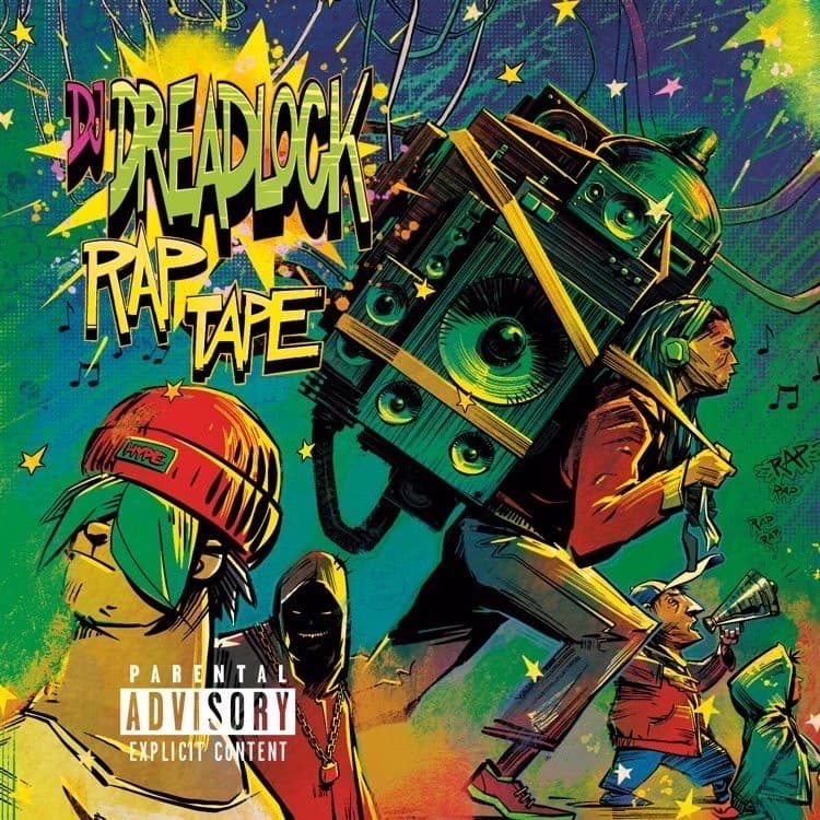 CD DJ Dreadlock - Rap Tape
