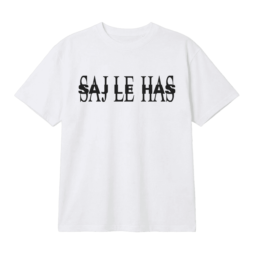 Tričko Big Ronn - SAJ LE HAS, unisex,Biela,XXL 1