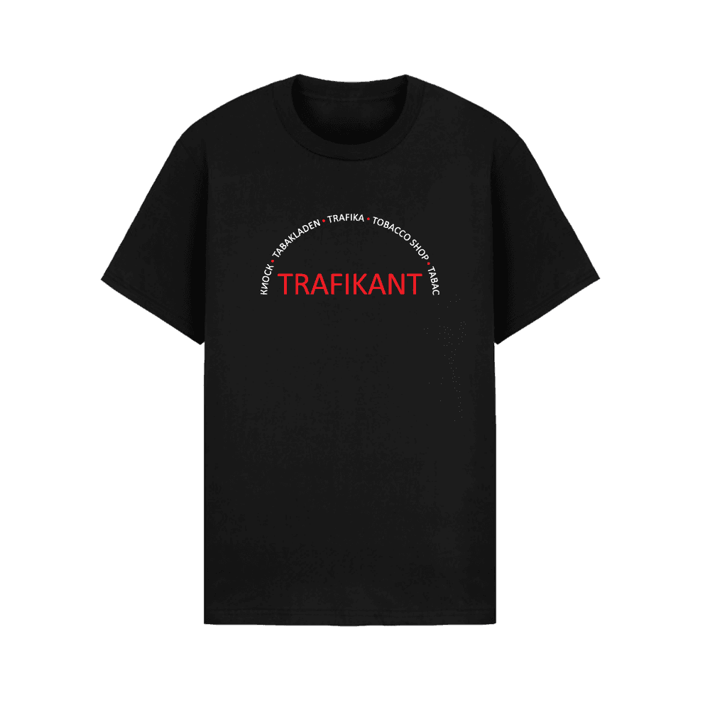Tričko Freescoot - Trafikant, Unisex,Čierna,M 1