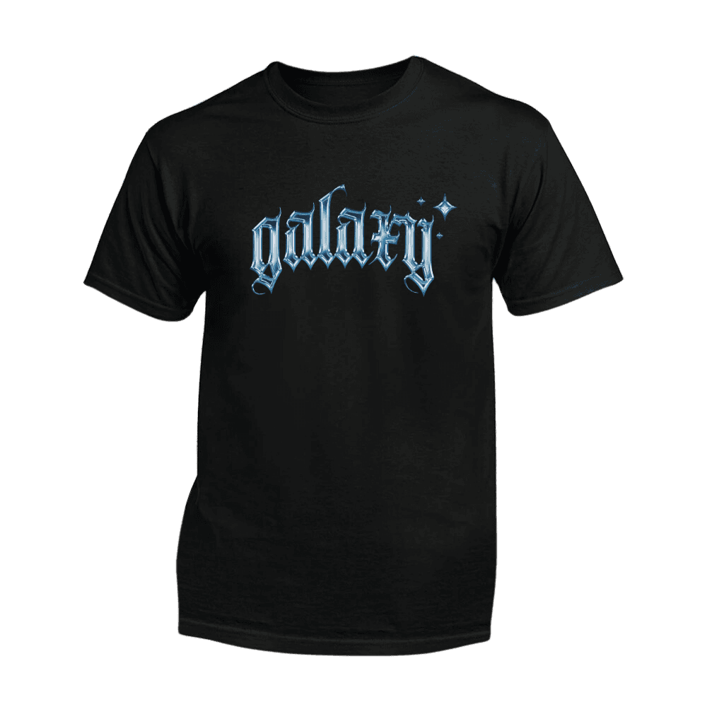 Tričko GLXY - GLXYVIBE, Unisex,Čierna,M 1