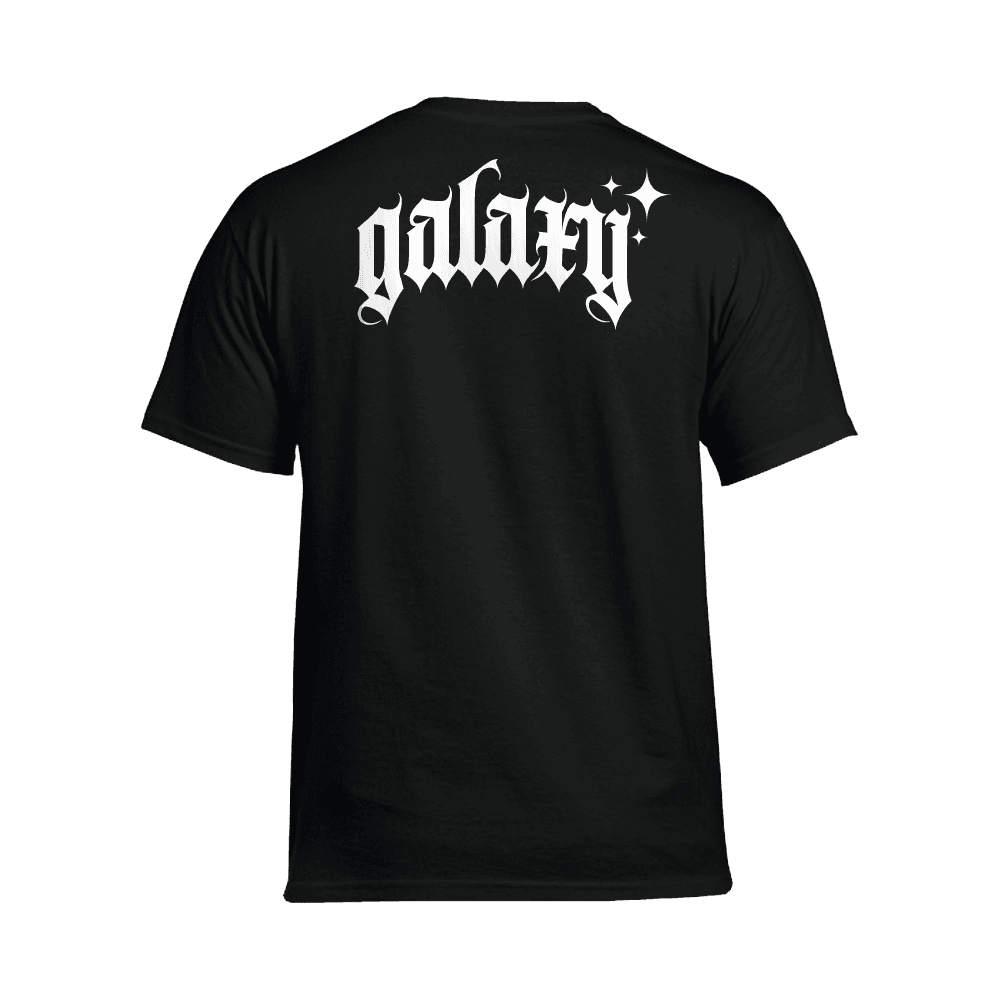 Tričko GLXY - GLXY Black, Unisex,Čierna,L 1