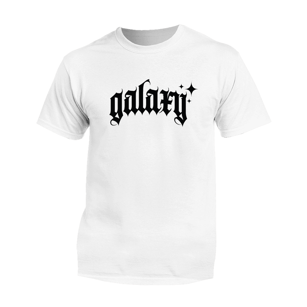 Tričko GLXY - GLXY White, Unisex,Biela,M