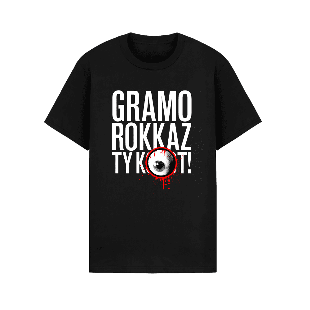 Tričko Gramo Rokkaz - GR Ty KKT!, Muž,Čierna,S 1