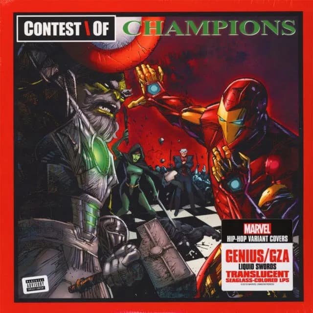 Vinyl GZA - Liquid Swords (Special Edition) (Transparent Seaglass Vinyl)