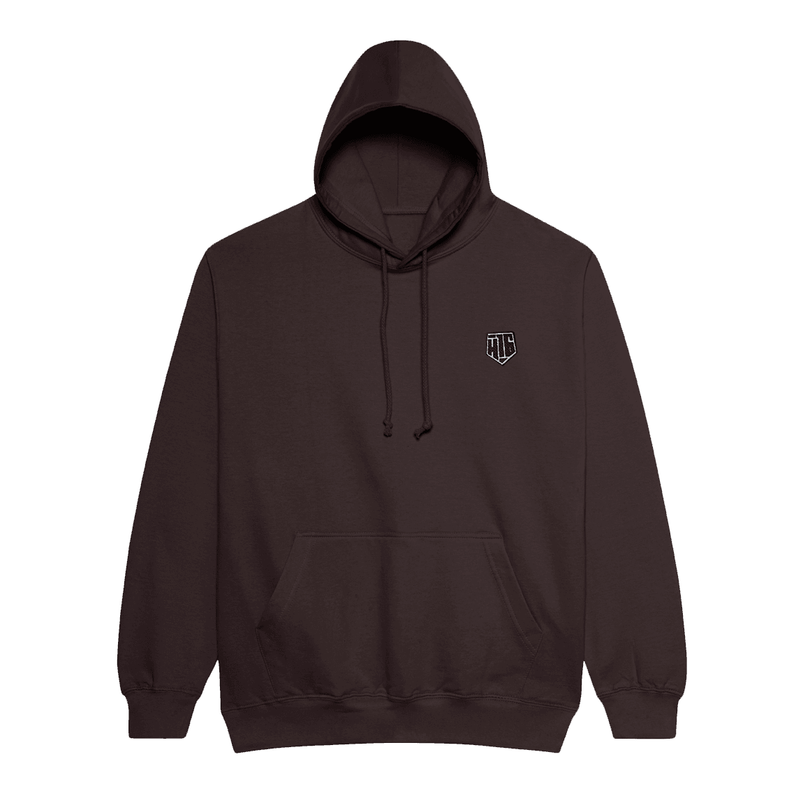 Mikina H16 - Logo Hoodie, Muž,Hnedá,M 1