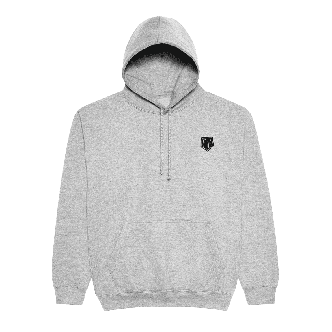 Mikina H16 - Logo Hoodie, Muž,Šedá,M
