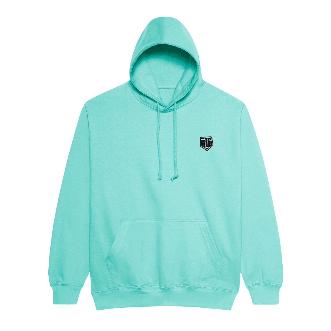 Mikina H16 - Logo Hoodie, Muž,Pepermint,S