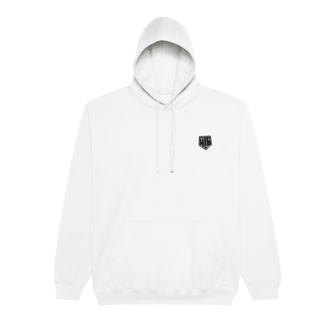 Mikina H16 - Logo Hoodie, Muž,Biela,S