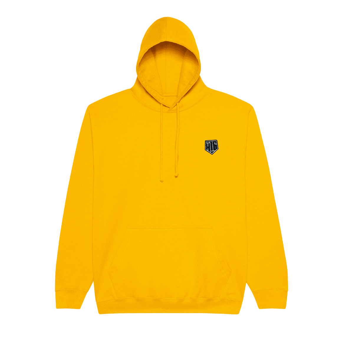 Mikina H16 - Logo Hoodie, Muž,Zlatá,S 1