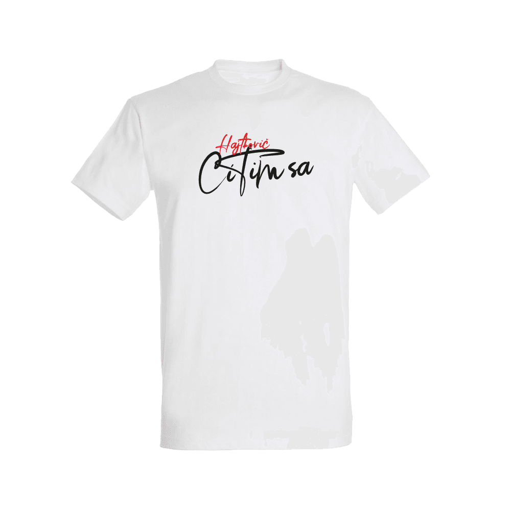 Tričko Hajtkovič - Cítim sa, Muž,Biela,M 1