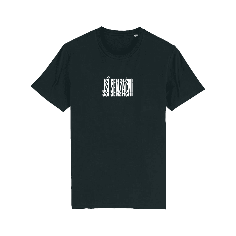 Tričko Holki - Jsi senzační, Unisex,Čierna,M 1