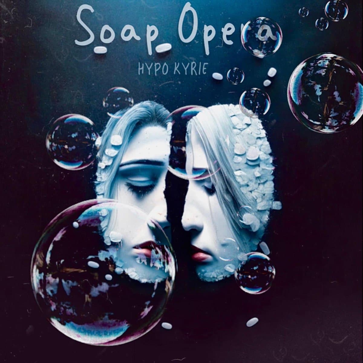 Vinyl Hypo Kyrie - Soap Opera (Blue With Magenta Splatter)