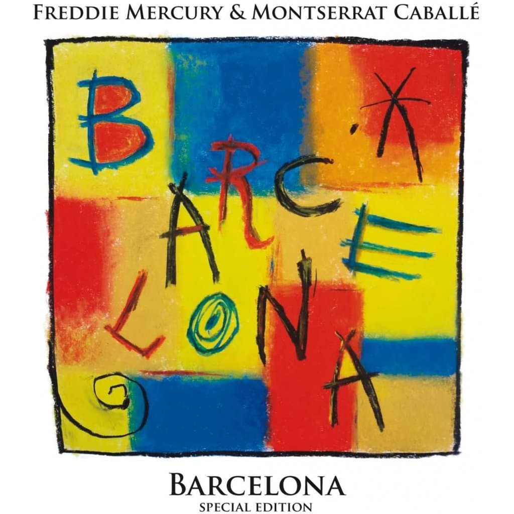 Vinyl Freddie Mercury and Montserrat Caballé - BARCELONA