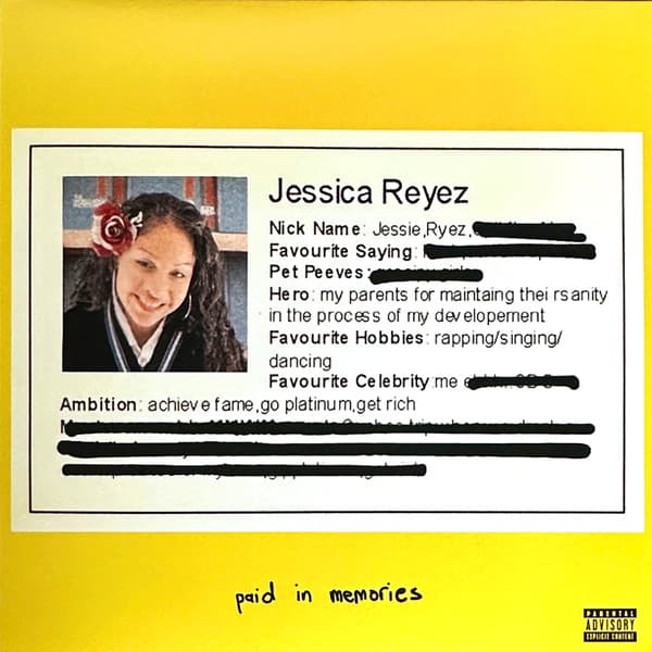 Vinyl Jessie Reyez - Paid In Memories 1