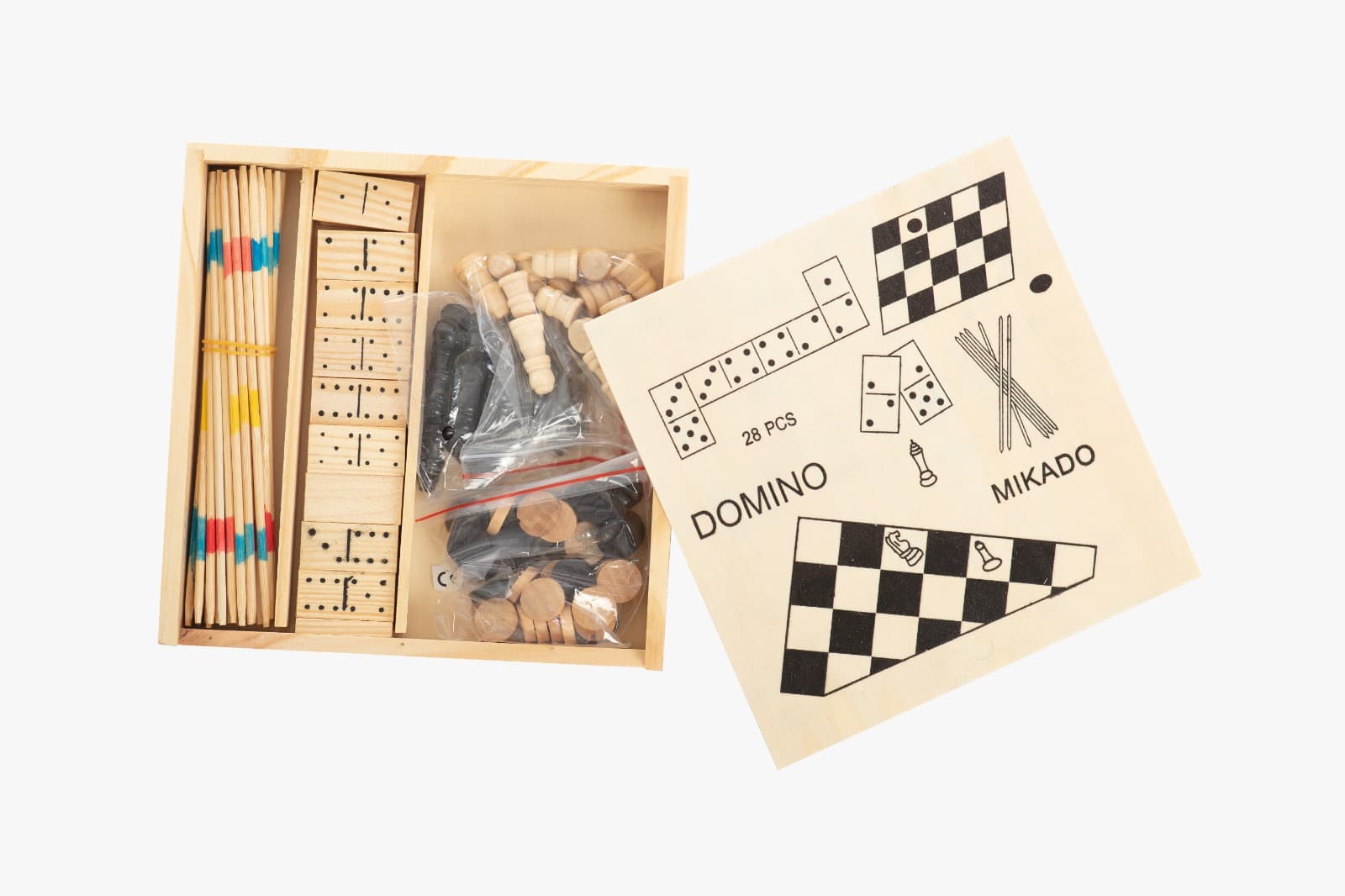 Spoločenská Hra Jojko - Domino-Mikado 1