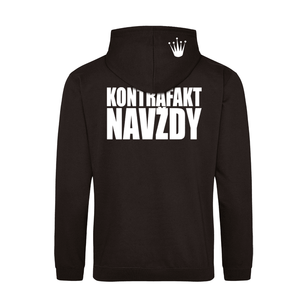 Mikina Kontrafakt - Navždy, Unisex,Black,M 1