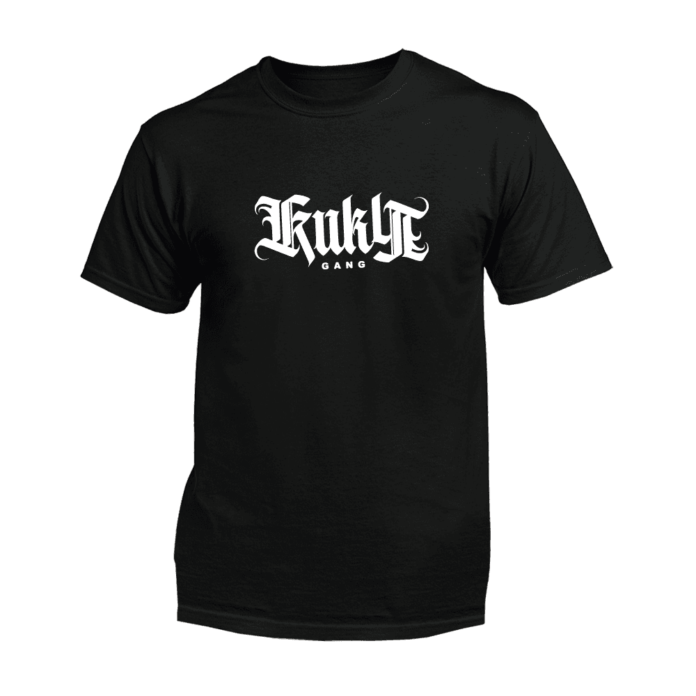 Tričko Kukyband - Kuky gang, unisex,Čierna,M