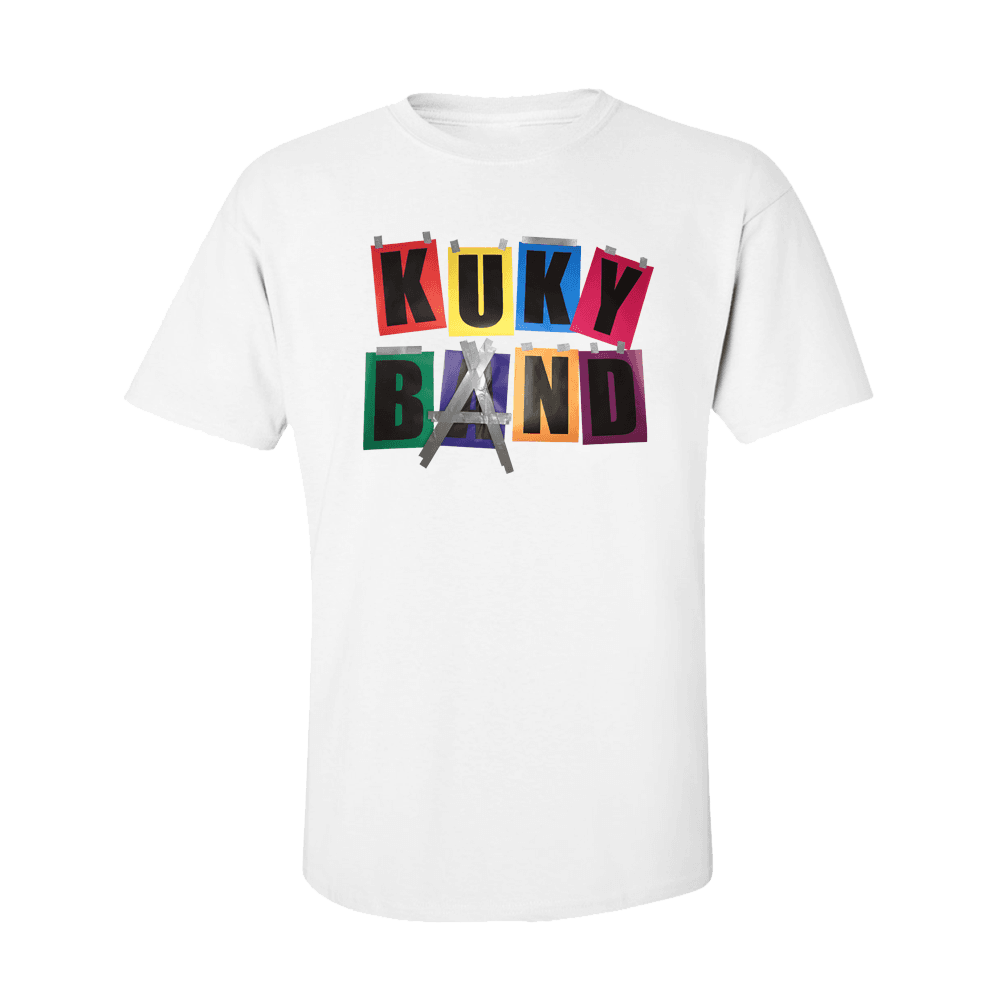 Tričko Kukyband - Kukyband, Muž,Biela,M