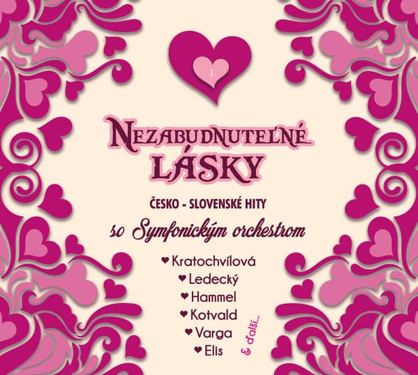 CD Výberovka - Nezabudnuteľné Lásky Česko - Slovenské Hity so Symfonickým Orchestrom 1