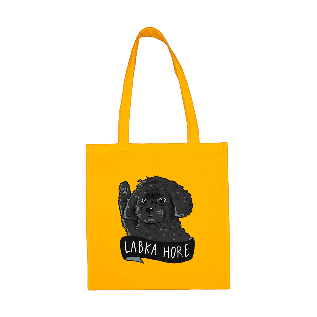 Taška Labka Hore - Anička, Unisex,Pastelová žltá,Univerzálna 1