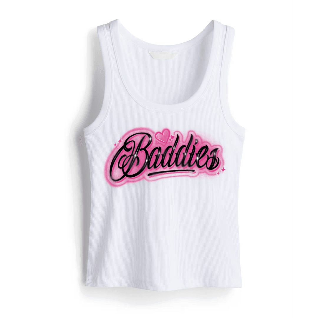 Tielko Laris Diam - Baddies, Žena,Biela,S